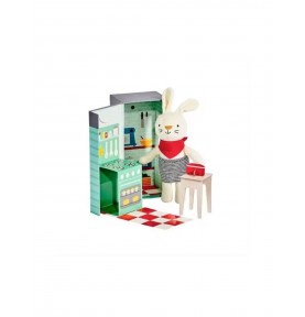 SET COCINA Y PELUCHE CONEJO