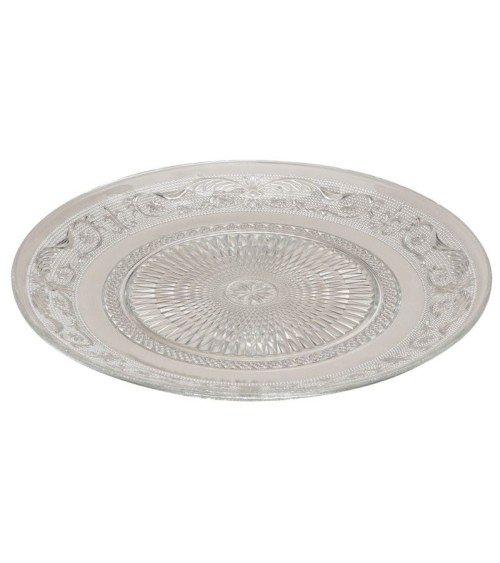 PLATO CRISTAL TALLADO 25CM