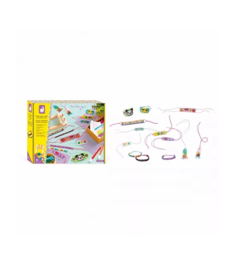JOYAS POP DE CUENTAS Y TELAR