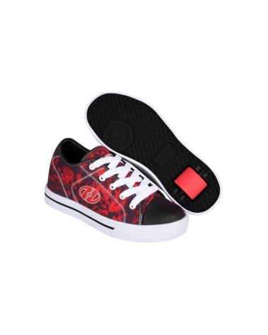 HEELYS ROJO Y NEGRO N.34
