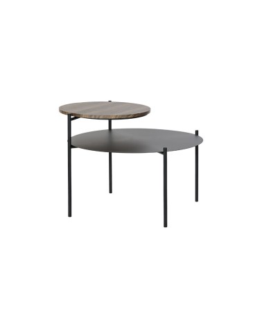 MESITA AUXILIAR METAL MADERA