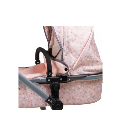 COCHECITO PLEGABLE RAINBOW 2en1