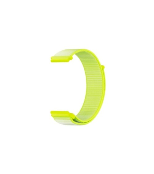 CORREA SAVE WATCH TELA AMARILLA FLUORESCENTE