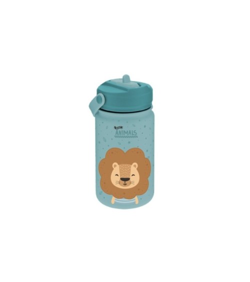BOTELLA TERMICA 330ML LEON EMERALD