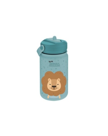BOTELLA TERMICA 330ML LEON EMERALD