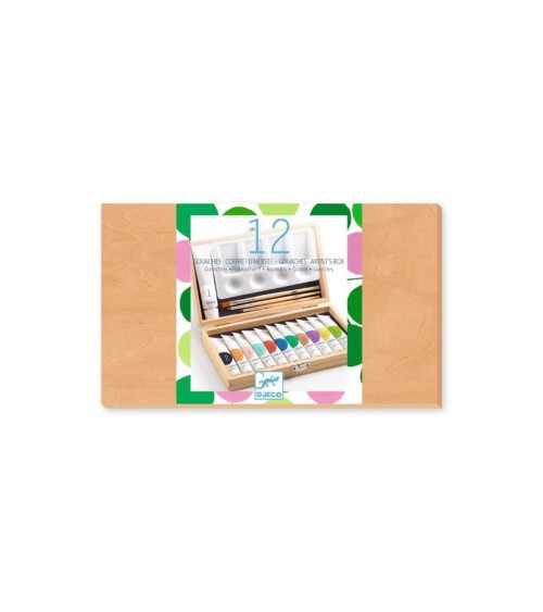 CAJA TEMPERA 12 TUBOS