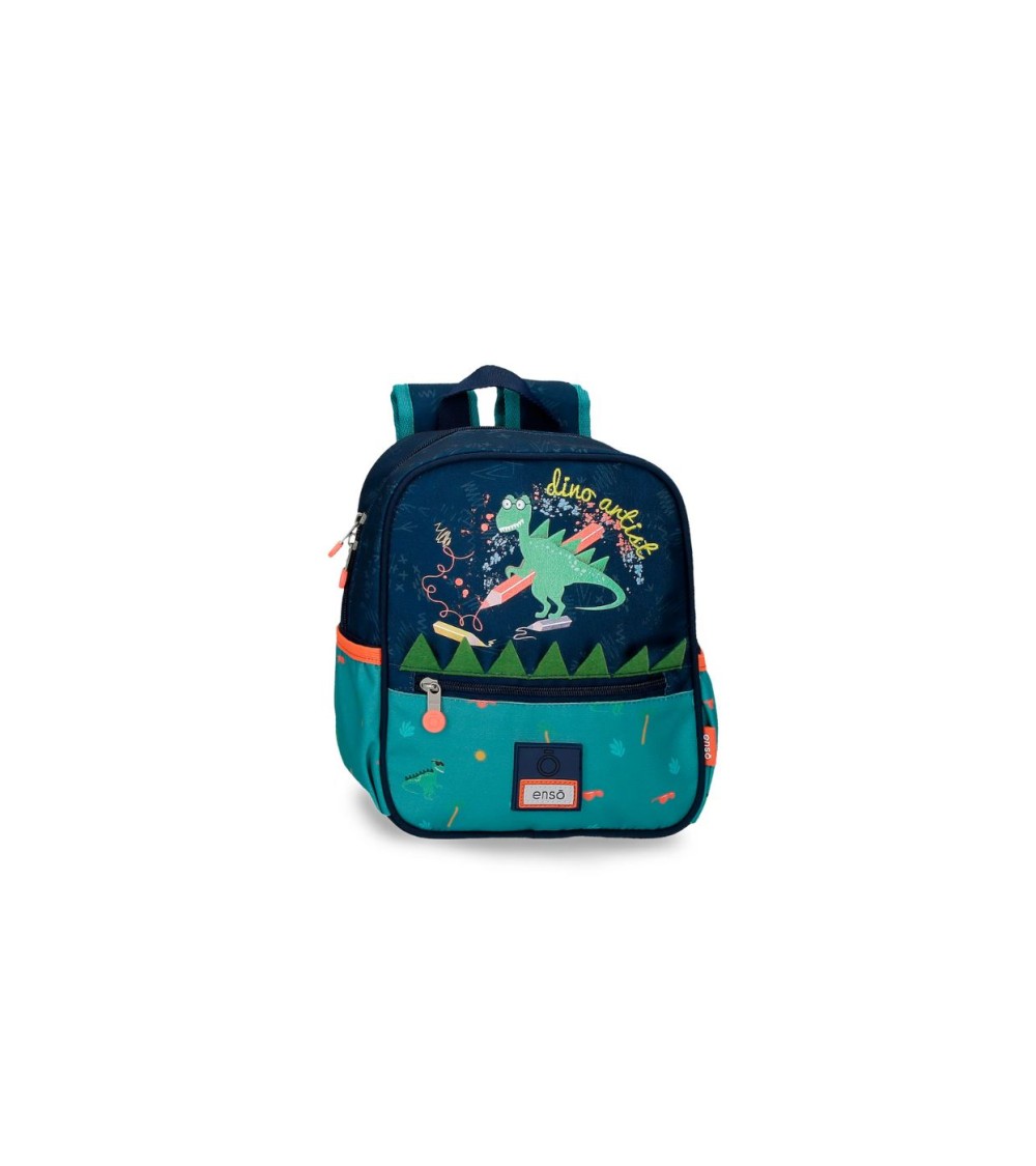 Mochila pequeña adaptable Enso Dino Artist