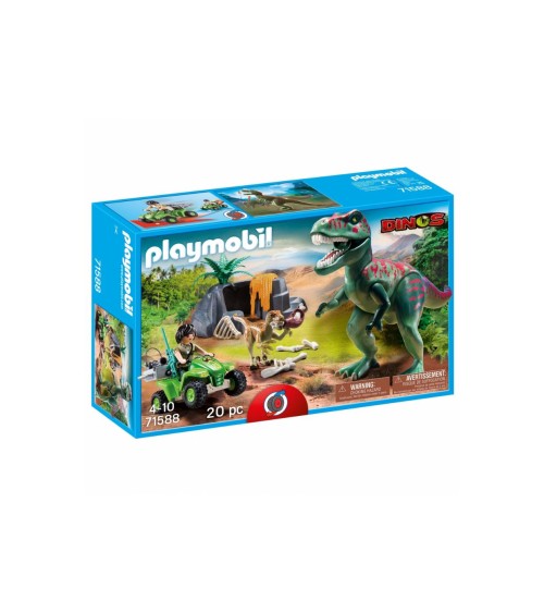 PLAYMOBIL TIRANOSAURUS REX EXPLORADORJUEGO DE FIGURAS