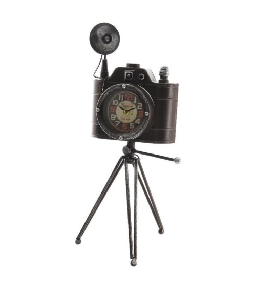 RELOJ CAMARA DE METAL
