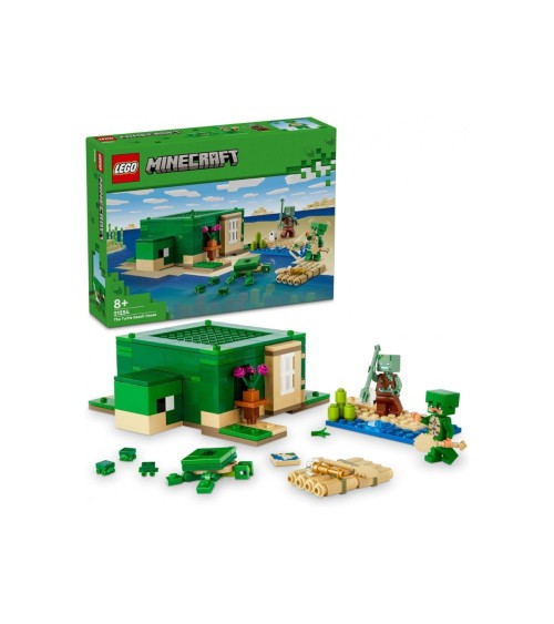 LEGO MINECRAFT THE TURTLE BEACH HOUSE