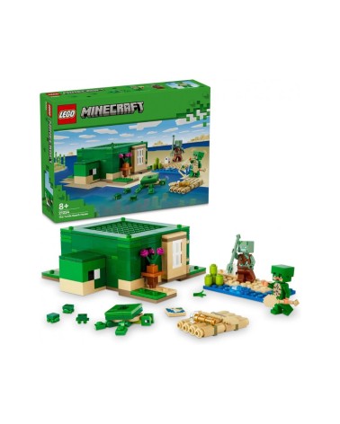 LEGO MINECRAFT THE TURTLE BEACH HOUSE