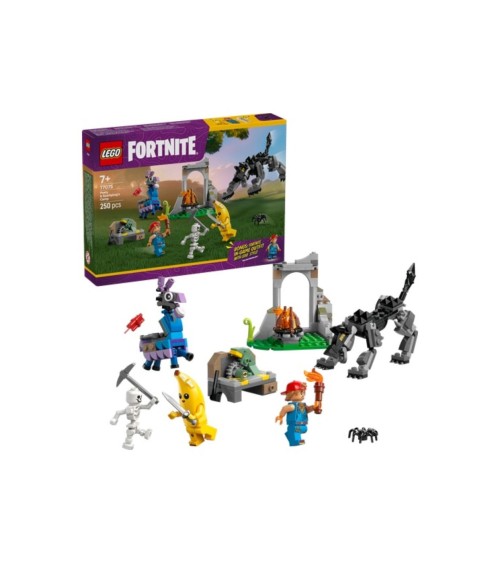 LEGO FORTNITE PEEL AND SPARKPLUG'S CAMP