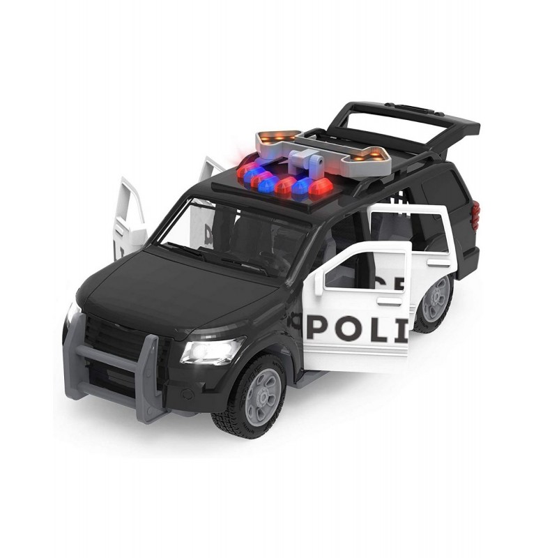 COCHE POLICIA MINI DRIVEN LUZ/SONIDO 3A+