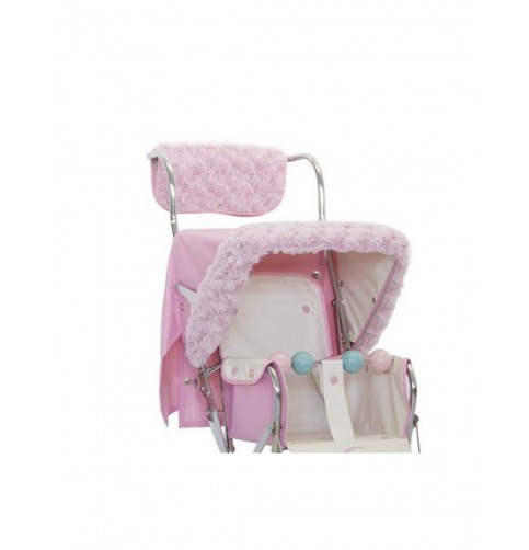 SET COCHE DE INVIERNO ROSA PARA CAPOTA