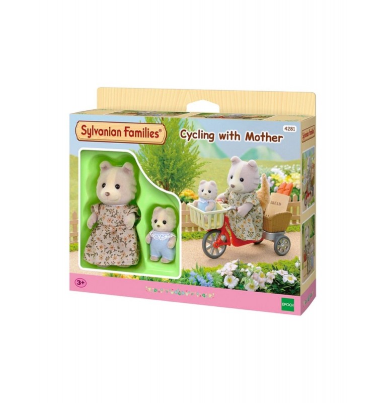 SYLVANIAN FAMILIES PEDALENADO CON MAMA