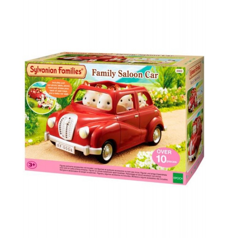 SYLVANIAN FAMILIES COCHE FAMILIAR ROJO