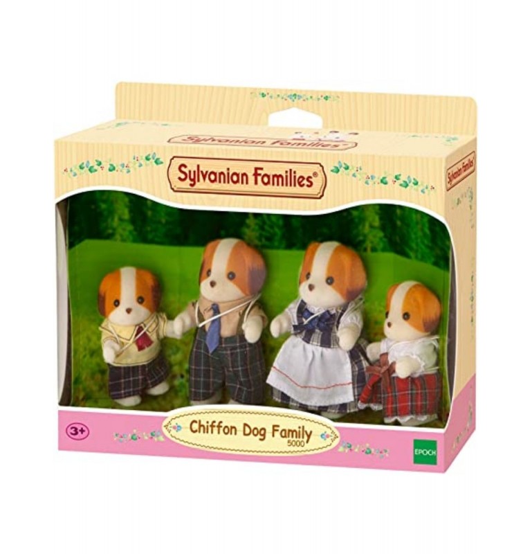 SYLVANIAN FAMILIES FAMILIA PERROS CHIFFON