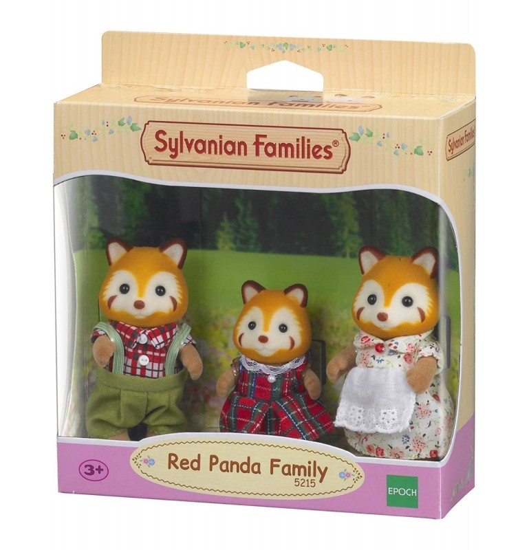 SYLVANIAN FAMILIES FAMILIA PANDAS ROJOS