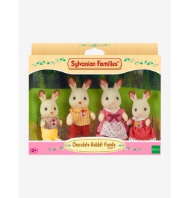 FAMILIA CONEJOS CHOCOLATE SYLVANIAN