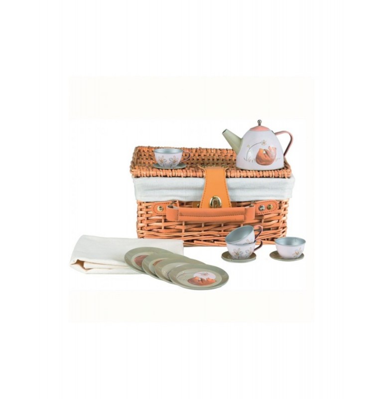 CESTA MIMBRE SET TÈ - EL BOSQUE