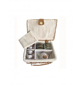CESTA MIMBRE SET TÈ - EL BOSQUE